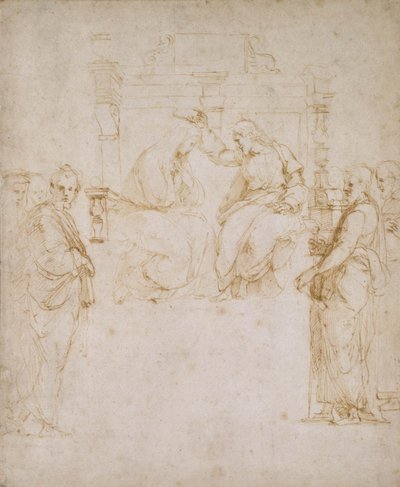 The Coronation of the Virgin by Raffaello Sanzio Raphael